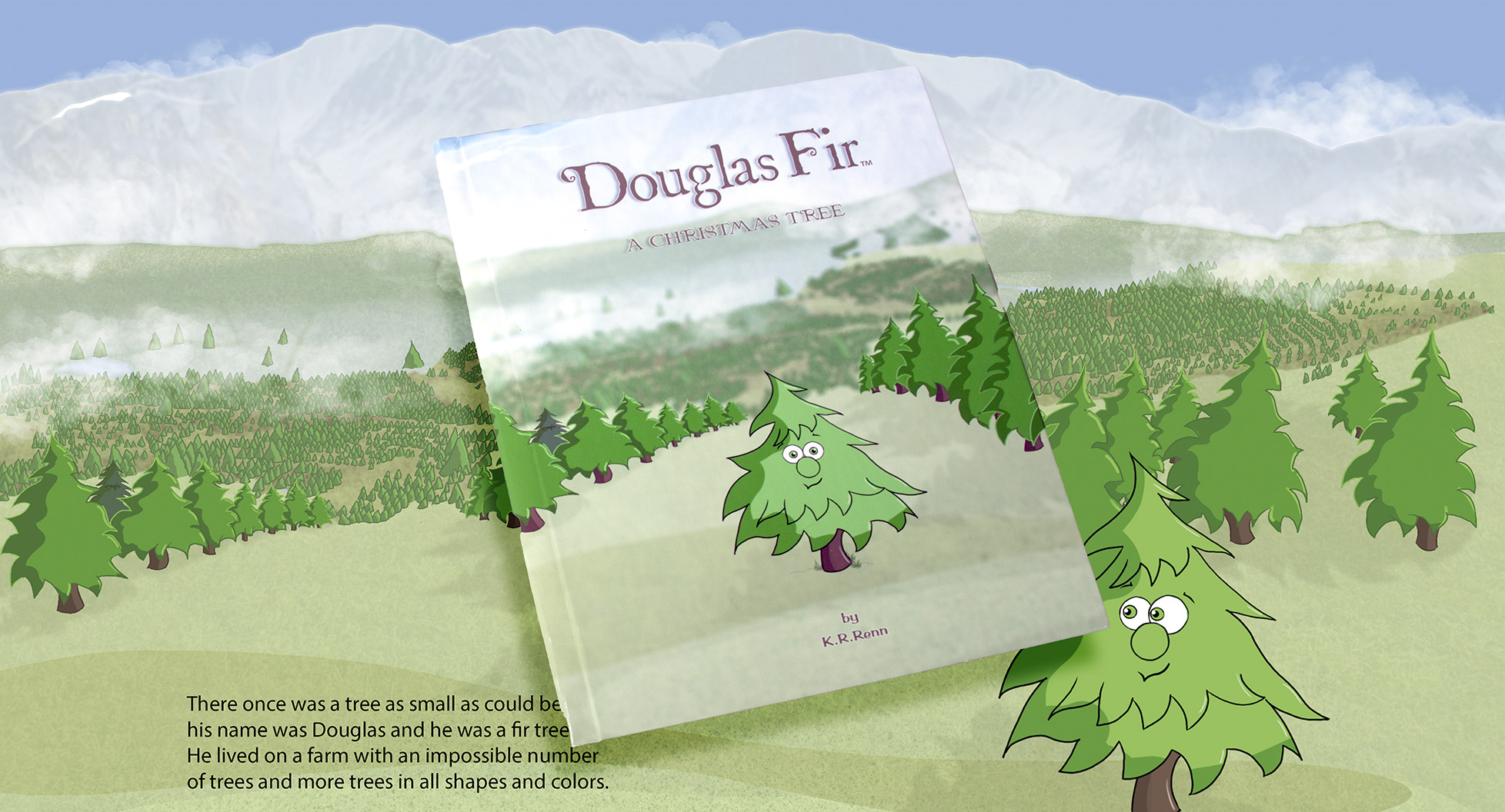 Douglas Fir™ A Christmas Tree (Hard Cover)